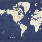 Blueprint World Map