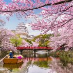 Himeji Castle in Spring Season, Japan