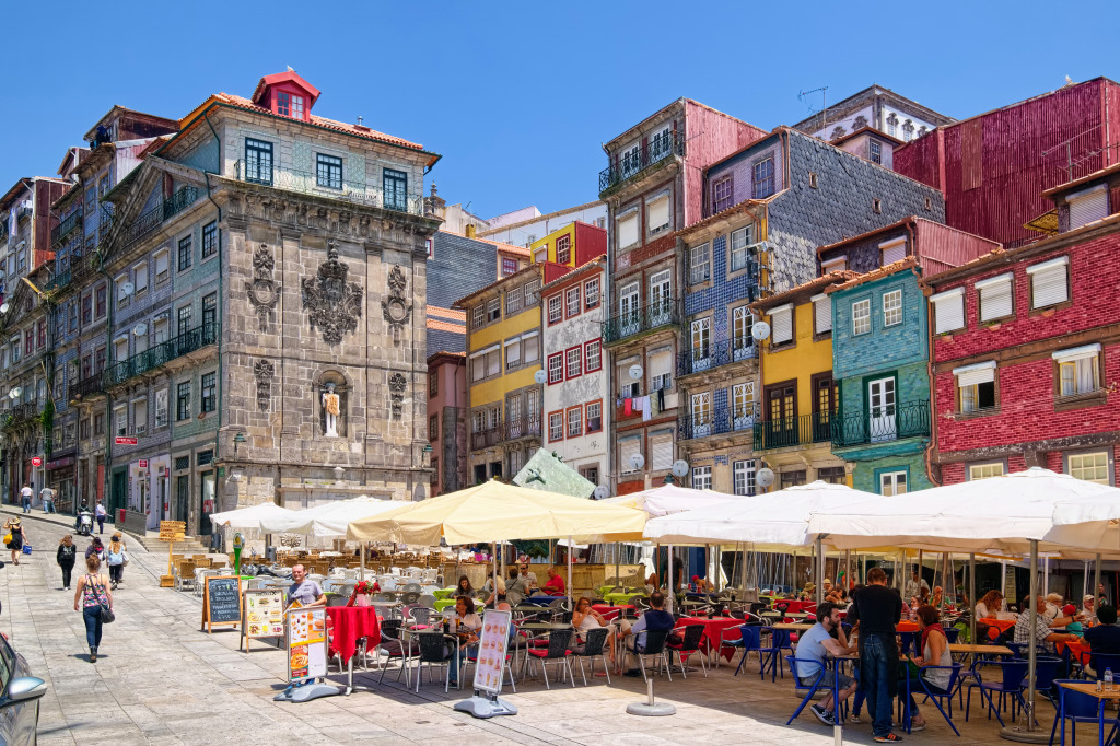 historic-ribeira-square-of-porto-portugal