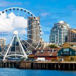 Seattle Ferris Wheel and Waterfront