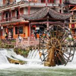 Water Wheel in Fenghuang, China
