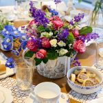 Table Setting with a Floral Arrangement