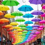 Umbrella Street, Durham, UK