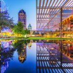 Dallas Downtown Cityscape at Twilight