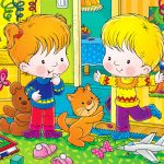 Children in the Playroom